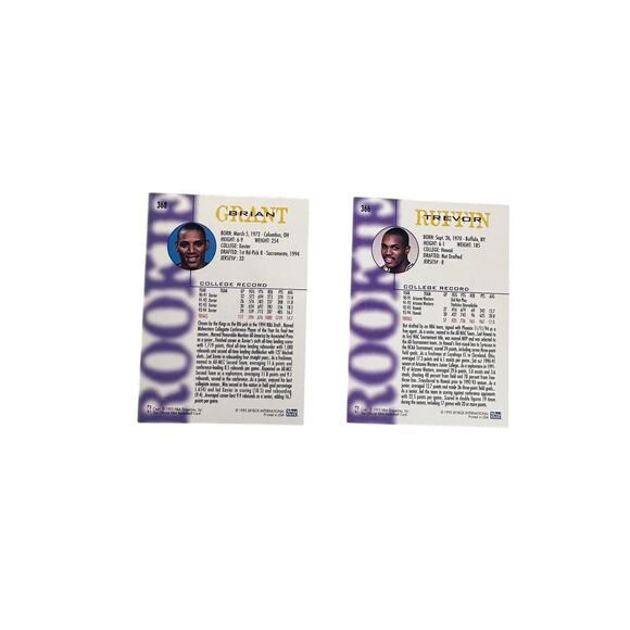 1995 Skybox Rookie NBA Hoops Basketball Cards Lot Of 8 - Picture 5 of 9